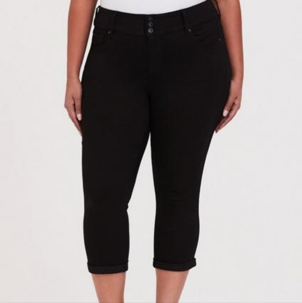 Torrid Crop Skinny High-Rise Jegging